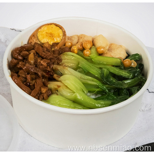 Hot selling eco-friendly Food Grade Paper Soup Bowl
